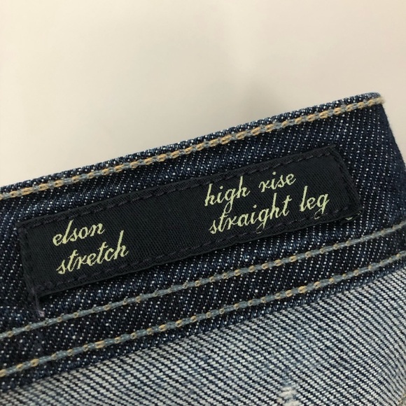 COH 26x35 Elson Straight Leg Jeans 0624 citizens of humanity dark blue - Picture 7 of 12